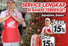 Sambut Natal dan Tahun Baru, Honda Jambi Gelar Promo Service Besar-Besaran di seluruh jaringan AHASS