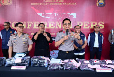 Kakap Nih! Ditresnarkoba Polda Jambi Sita 20 Kg Sabu, Ekstasi hingga Etomidate Jaringan Pekanbaru