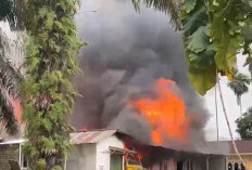 Kebakaran di Sungai Duren Muaro Jambi, Tiga Rumah dan Tiga Kendaraan Hangus