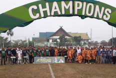 Fun Football Pers Se-Provinsi Jambi Resmi Dibuka Bupati Fadhil Arief, Pererat Silaturahmi Insan Pers