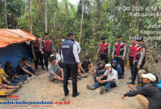 Ditresnarkoba Polda Jambi Obok-obok Senaung! 20 Pengguna Narkoba Diamankan