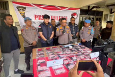 Gaspoll! Satresnarkoba Polresta Jambi Ungkap 149 Kasus Selama 6 Bulan, 257 Orang Jadi Tersangka