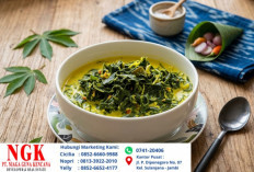 Resep membuat masakan sederhana, santan daun singkong yang kaya rempah