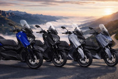 Makin Gagah! Penyegaran Yamaha XMax Connected Warna Baru, Aura Premium Tetap Kuat