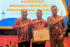 Fasilitasi Pelatihan 59 BCKS, SKK Migas PetroChina Terima Penghargaan dari Kemendikdasmen BGTK Jambi