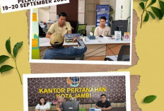 Hadir Sabtu-Minggu, Layanan PELATARAN Kantah Kota Jambi Manjakan Warga yang Sibuk