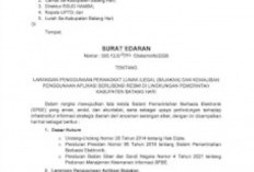 Pemkab Batang Hari Larang Penggunaan Perangkat Lunak Bajakan, Keluarkan Surat Edaran 