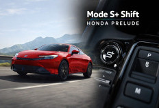 Mode S+ Shift Honda Prelude Agresif! Sensasi Sport Hybrid yang Bikin Ketagihan