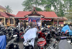 Bikin Resah Warga, 97 Motor Diamankan Polres Sarolangun dalam Operasi Balap Liar dan Knalpot Brong