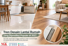 Desain Lantai Rumah yang Diprediksi Tren pada 2027, Ubin hingga Motif Kayu