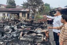 Sambangi Korban Kebakaran di Cempaka Putih, Fasha Beri Donasi dan Juga Motivasi Kepada Warga