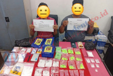 Polresta Jambi Ungkap Peredaran Narkoba Lewat Transaksi WhatsApp! Amankan 1,5 Kg Sabu dan 583 Ekstasi