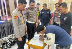 Tegas! Polres Muaro Jambi Panggil 50 Pelanggar Knalpot Brong Bersama Orang Tuanya