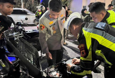 Dua Kali Razia di Citra Raya City, 137 Kendaraan Ditertibkan Polres Muaro Jambi