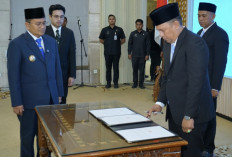 Resmi Dilantik! Arianto Nahkodai Tirta Mayang 2026–2031, Wali Kota Maulana Beri Peringatan Keras Soal Layanan 