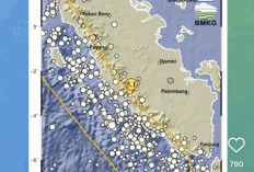 Gempa M4,8 Guncang Sarolangun Jambi, Getaran Terasa Hingga Bengkulu, BMKG Pastikan Tak Berpotensi Tsunami