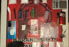 Digerebek Polisi! Dua Pria di Tanjab Barat Kedapatan Simpan 200 Gram Sabu, Modusnya Disembunyikan dalam Karung