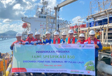 Elnusa Petrofin Dukung Implementasi B50, Lakukan Penyaluran Perdana Biosolar Industri dari IBT Pulau Laut