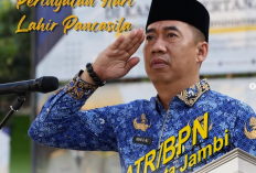 Pimpin Upacara Harlah Pancasila 2026, Kepala Kantor Pertanahan Kota Jambi Ajak Pegawai Perkokoh Persatuan