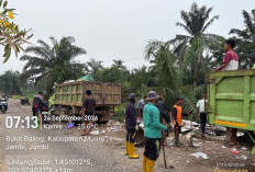 Sampah Kerap Menumpuk di Kompleks Perkantoran Muaro Jambi, Ini Kata DLH 