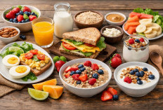 Ide Sarapan Sehat Bernutrisi: Menu Tinggi Protein dan Takaran Konsumsinya