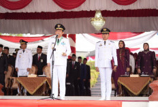  Bupati Muaro Jambi Pimpin Upacara HUT ke-81 Kemerdekaan RI
