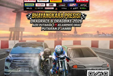 Andalas Drag Series Putaran 1 Digelar di Jambi, Ajang Bergengsi Bhayangkara Presisi Siap Panaskan Arena Balap
