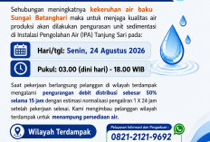 IPA Tanjung Sari Dikuras, Pelanggan Diminta Tampung Persediaan Air