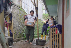 Tanggap Bencana Longsor Cisarua Kabupaten Bandung, BRI Peduli Salurkan Bantuan Bagi Warga Terdampak