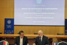 UNJA Teken Kerja Sama Internasional dengan Universitas Zagreb Kroasia, Perluas Riset dan Pertukaran Akademik