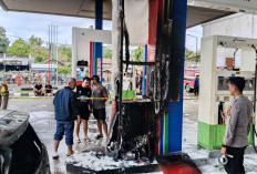 Kebakaran Mobil Saat Isi BBM, Operasional SPBU Punti Luhur di Bungo Dihentikan Sementara