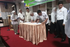 Pemkab Kerinci–Perum Bulog Teken NPHD, Perkuat Ketahanan Pangan Daerah