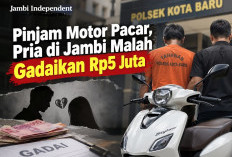 Pinjam Motor Pacar, Pria di Jambi Malah Gadaikan Rp5 Juta