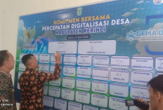 Pemkab Kerinci Tandatangani Komitmen Bersama Percepatan Digitalisasi Desa 