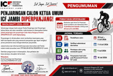 Waduh! Bursa Ketua ICF Jambi Sepi Peminat, Hingga Hari Terakhir Tak Ada Bakal Calon yang Mendaftar
