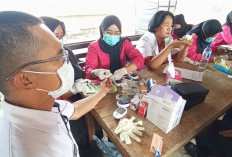Dinkes Tebo Periksa Kesehatan Seluruh Personel Satgas Karhutla