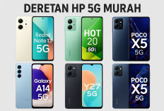 Super Kencang! Deretan HP 5G Murah Terbaik Mulai 1 Jutaan, dari Xiaomi hingga Infinix