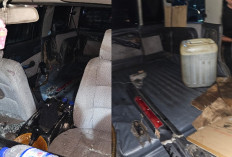 Mencurigakan! Usai Kecelakaan, Sopir Isuzu Panther yang Bawa 3 Jerigen Solar Langsung Dibawa Orang Tak Dikenal