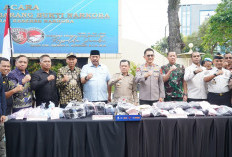 Al Haris Hadiri Pemusnahan 20 Kg Sabu, Sebut Tidak Boleh Ada Ruang untuk Narkoba di Jambi