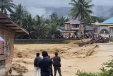 Hujan Lebat! Sungai Batang Bungo Meluap, Longsor di 18 Titik Sepanjang Jalan Pelayang-Limbur Lubuk Mengkuang 