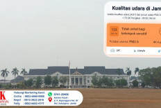 Dua Hari Diguyur Hujan, ISPU Kota Jambi Turun ke Angka 123