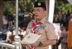 Buka Jambore Daerah Pramuka Jambi, Gubernur Al Haris:  Wadah Mengasah Wawasan, Kepemimpinan dan Kemandirian