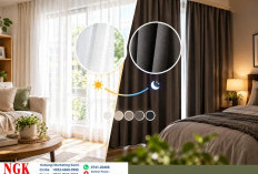 Tirai Tipis atau Blackout? Ini Perbedaan dan Cara Memilihnya untuk Rumah