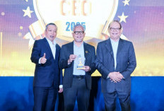 Keren! Dirut Bank Jambi Raih Penghargaan Top 100 CEO 2025