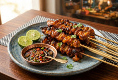 Resep Sate Kulit Ayam Bakar Kecap, Tekstur Lembut dan Smokey Khas Angkringan