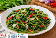 Resep Tumis Kangkung Bawang Putih, Menu Praktis dengan Bumbu Sederhana
