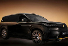 BYD Denza N9 Dark Gold: SUV Full-Size Bertenaga 'Monster' dengan Sentuhan Emas Asli