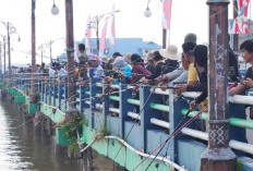 Ratusan Pemancing Padati WFC, Semarak Lomba Mancing Warnai Peringatan HUT RI dan HUT Tanjab Barat