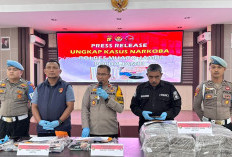 September 2026, Polres Muaro Jambi Ungkap 11 Kasus Narkoba! 30,8 Kg Ganja Jadi Barang Bukti Terbesar