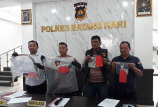 Sikat Habis Geng Motor! Polres Batang Hari Gulung 2 Pelaku Begal Bersenjata dengan Senjata Tajam Mengerikan